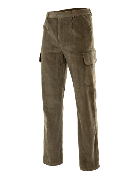 PANTALÓN MULTIBOLSILLOS DE PANA MOD 380