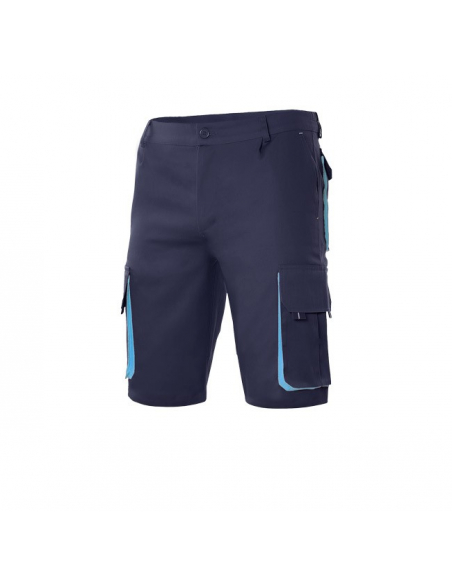 BERMUDA MULTIBOLSILLOS BICOLOR MOD 103007