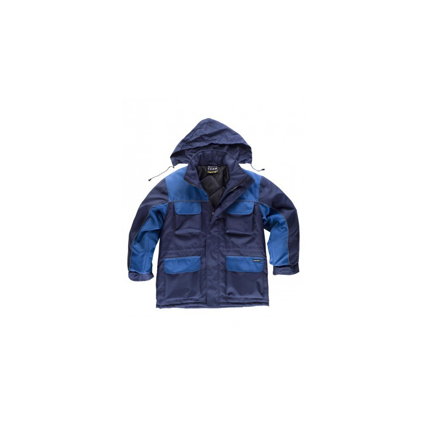 PARKA ACOLCHADA CON VIVOS REFLECTANTES MOD WF1858