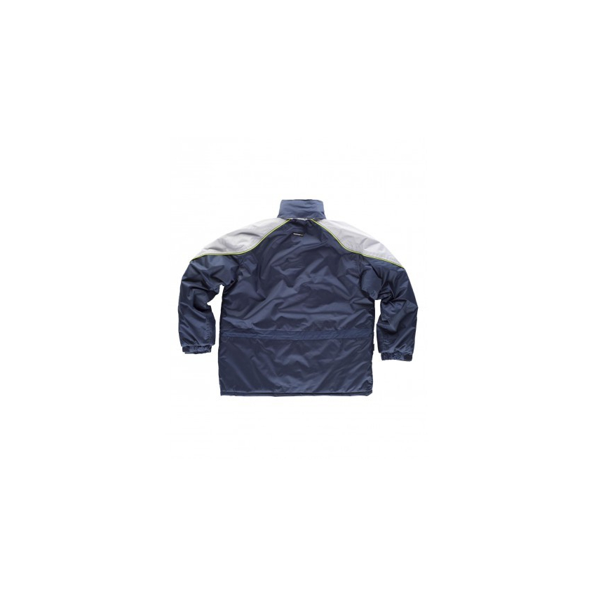 PARKA COMBINADA CON VIVOS REFLECTANTES WF5858