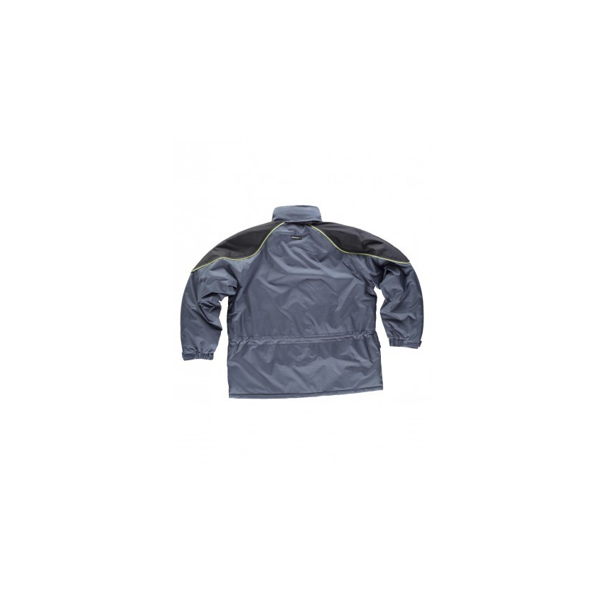 PARKA COMBINADA CON VIVOS REFLECTANTES WF5858