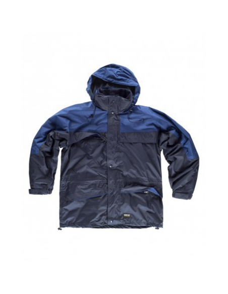 PARKA CON FORRO POLAR DESMONTABLE MOD S1100