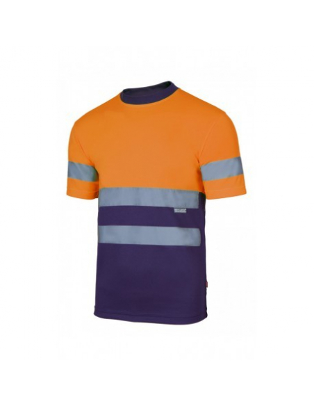 CAMISETA TÉCNICA BICOLOR ALTA VISIBILIDAD MOD 305506