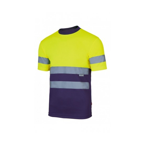 CAMISETA TÉCNICA BICOLOR ALTA VISIBILIDAD MOD 305506 2