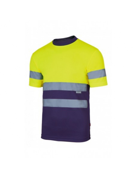 CAMISETA TÉCNICA BICOLOR ALTA VISIBILIDAD MOD 305506