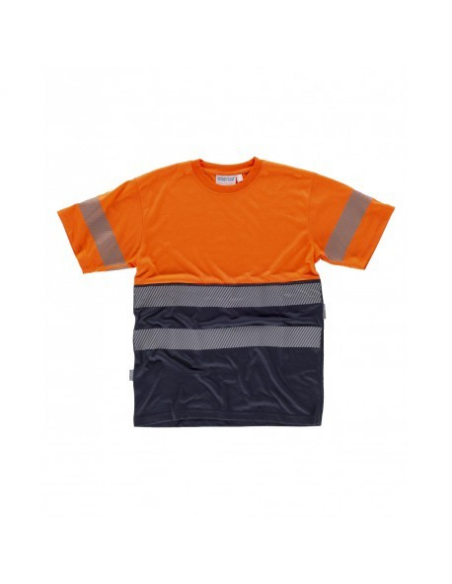 CAMISETA TÉCNICA BICOLOR ALTA VISIBILIDAD MOD C6040