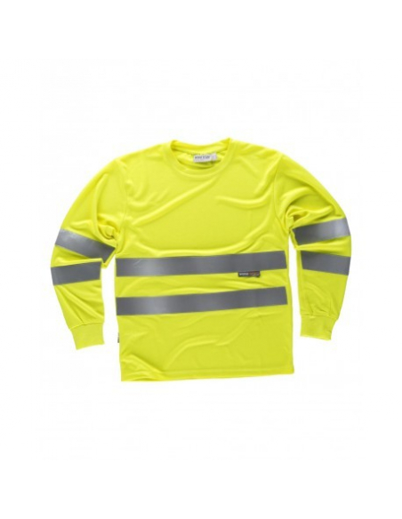 CAMISETA TÉCNICA MANGA LARGA ALTA VISIBILIDAD MOD C3933