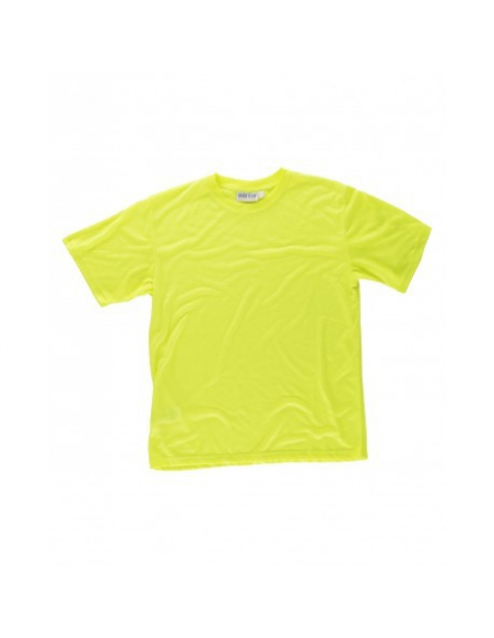 CAMISETA TÉCNICA MANGA CORTA ALTA VISIBILIDAD MOD C6010