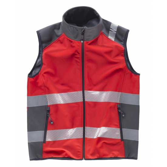 CHALECO ALTA VISIBILIDAD WORKSHELL COMBINADO MOD S9232