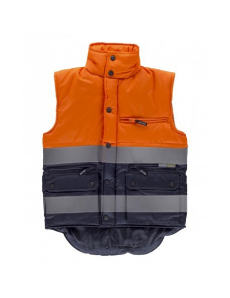 CHALECO ALTA VISIBILIDAD COMBINADO TEJIDO OXFORD MOD S4035