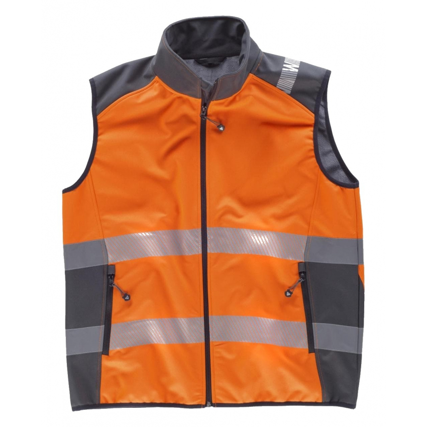 CHALECO ALTA VISIBILIDAD WORKSHELL COMBINADO MOD S9231