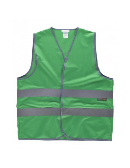 CHALECO ALTA VISIBILIDAD VARIOS COLORES MOD HVTT03
