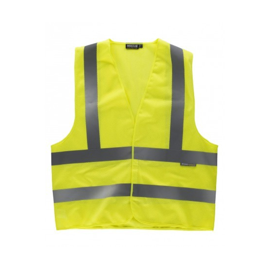 CHALECO ALTA VISIBILIDAD DE REJILLA MOD C3613