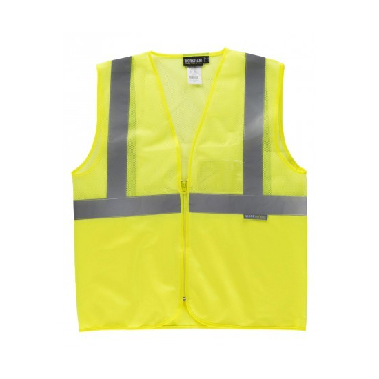 CHALECO ALTA VISIBILIDAD DE REJILLA MOD C3612