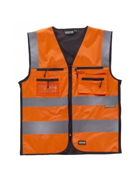 CHALECO ALTA VISIBILIDAD TEJIDO OXFORD MOD C2901