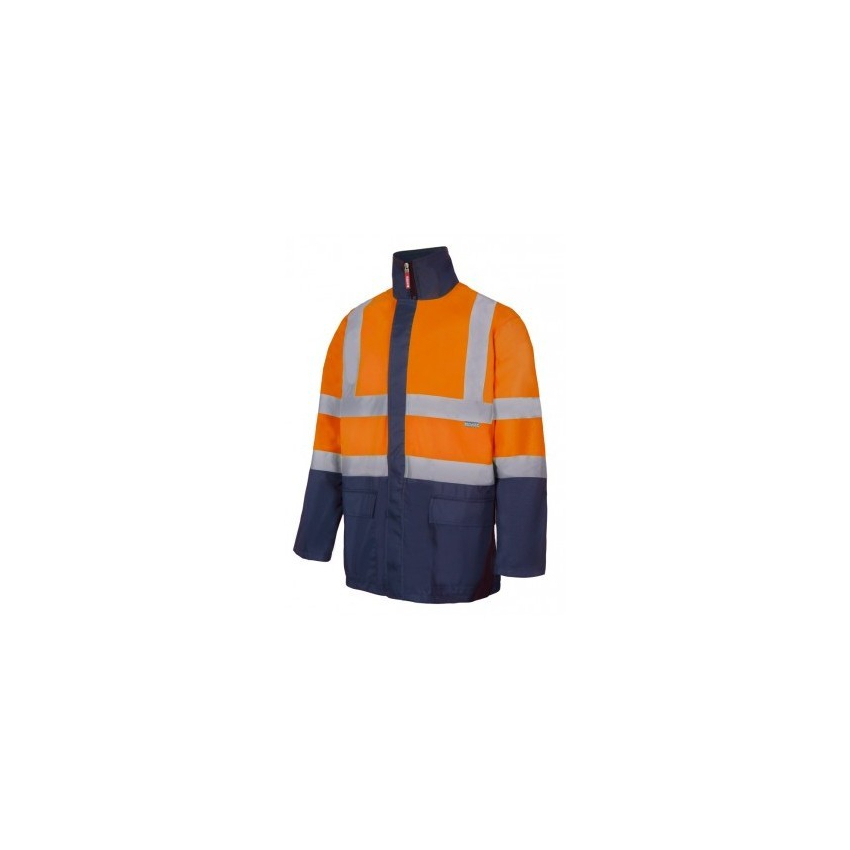 PARKA ALTA VISIBILIDAD 4 EN 1 BICOLOR MOD 306003