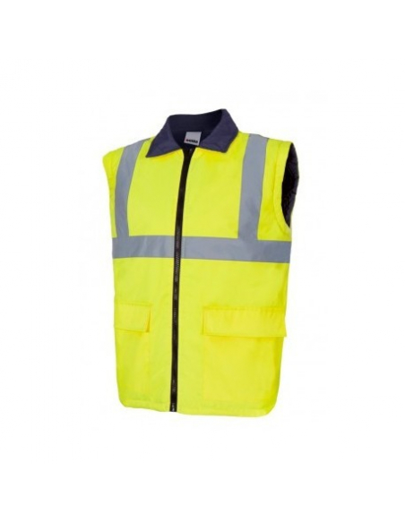 PARKA ALTA VISIBILIDAD 4 EN 1 BICOLOR MOD 306003