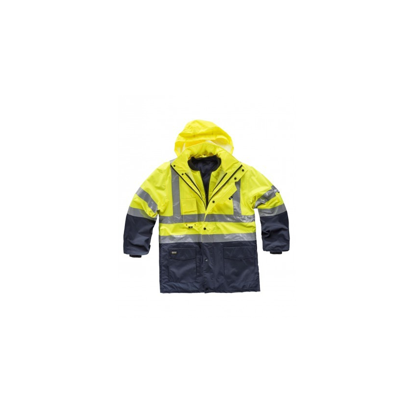 PARKA ALTA VISIBILIDAD COMBINADA 5 EN 1 TEJIDO OXFORD MOD C3735
