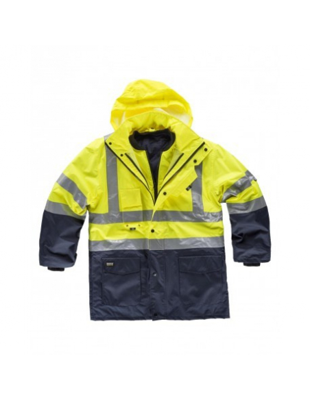 PARKA ALTA VISIBILIDAD COMBINADA 5 EN 1 TEJIDO OXFORD MOD C3735