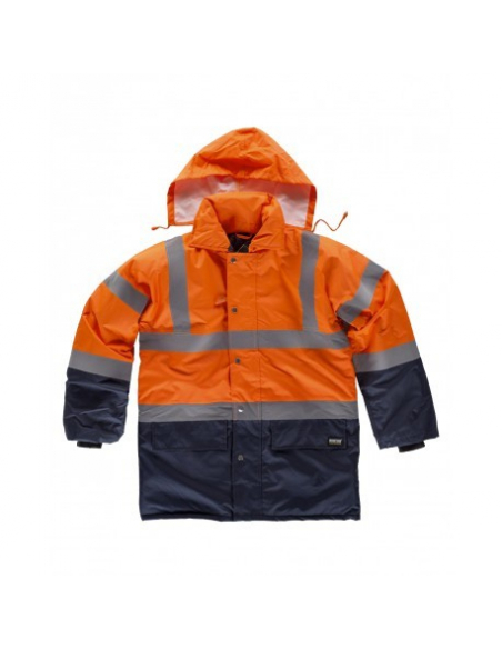 PARKA ALTA VISIBILIDAD COMBINADA ACOLCHADA MOD C3710