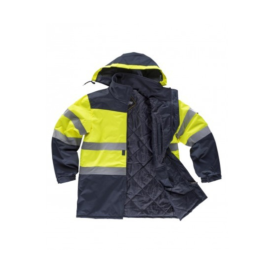 PARKA ALTA VISIBILIDAD COMBINADA TEJIDO OXFORD MOD C3765 2
