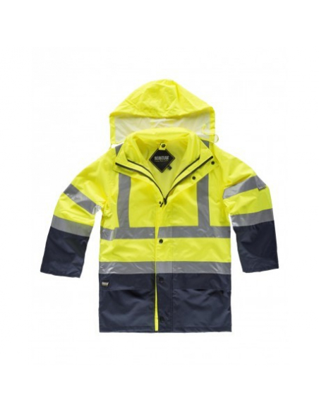 PARKA ALTA VISIBILIDAD COMBINADA 4 EN 1 TEJIDO OXFORD MOD C3745