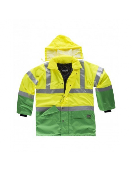 PARKA ALTA VISIBILIDAD COMBINADA TEJIDO OXFORD MOD C3711