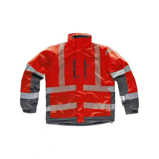 PARKA ALTA VISIBILIDAD COMBINADA ACOLCHADA MOD S9262