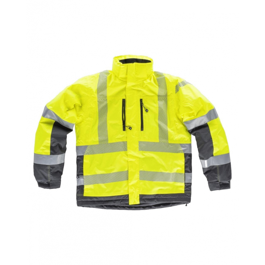 PARKA ALTA VISIBILIDAD COMBINADA ACOLCHADA MOD S9261