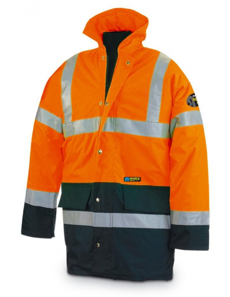 PARKA ALTA VISIBILIDAD COMBINADA TEJIDO OXFORD MOD 288PF