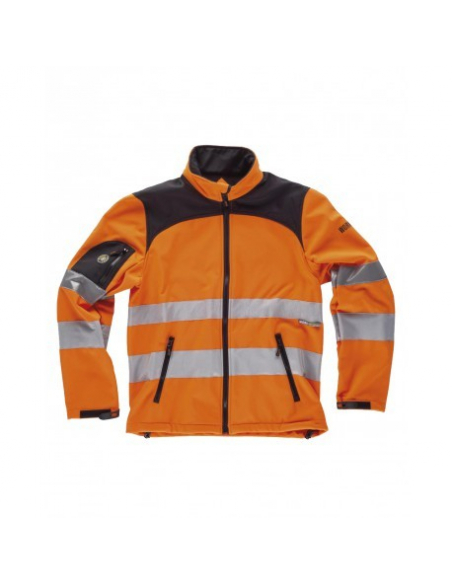 SOFTSHELL ALTA VISIBILIDAD COMBINADO TEJIDO RIPSTOP MOD C2930