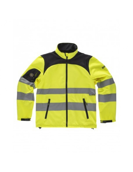 SOFTSHELL ALTA VISIBILIDAD COMBINADO TEJIDO RIPSTOP MOD C2930