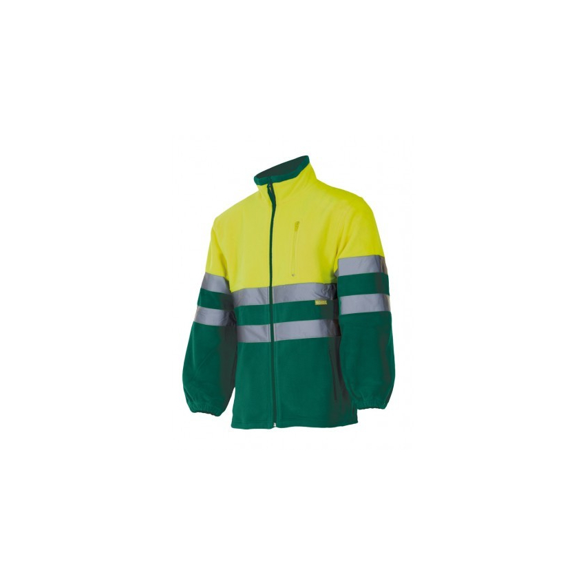 CHAQUETA POLAR ALTA VISIBILIDAD BICOLOR MOD 183
