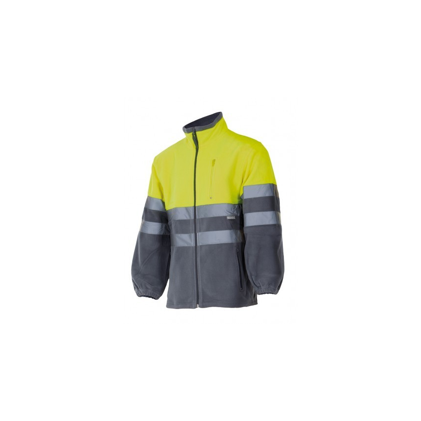 CHAQUETA POLAR ALTA VISIBILIDAD BICOLOR MOD 183