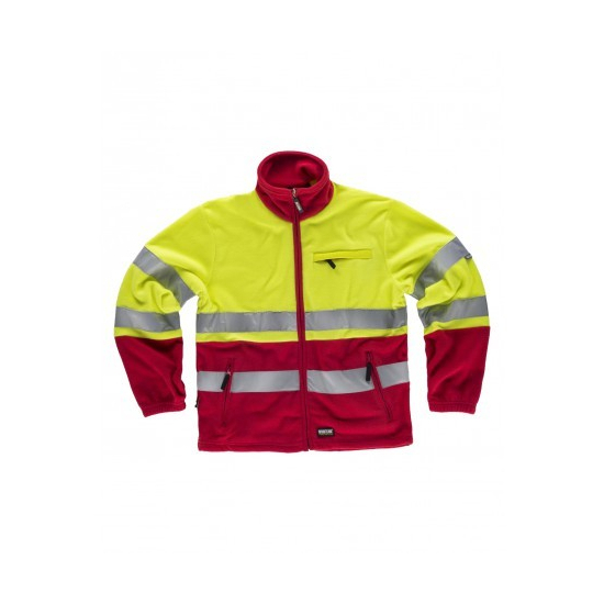 CHAQUETA POLAR ALTA VISIBILIDAD BICOLOR MOD C4025 2