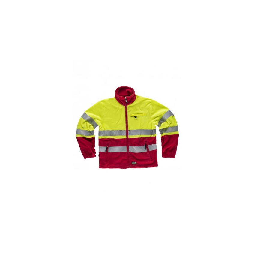 CHAQUETA POLAR ALTA VISIBILIDAD BICOLOR MOD C4025