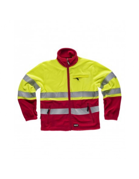 CHAQUETA POLAR ALTA VISIBILIDAD BICOLOR MOD C4025