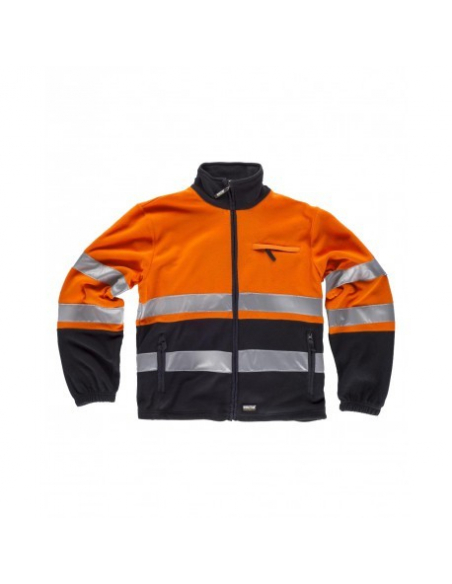 CHAQUETA POLAR ALTA VISIBILIDAD BICOLOR MOD C4025