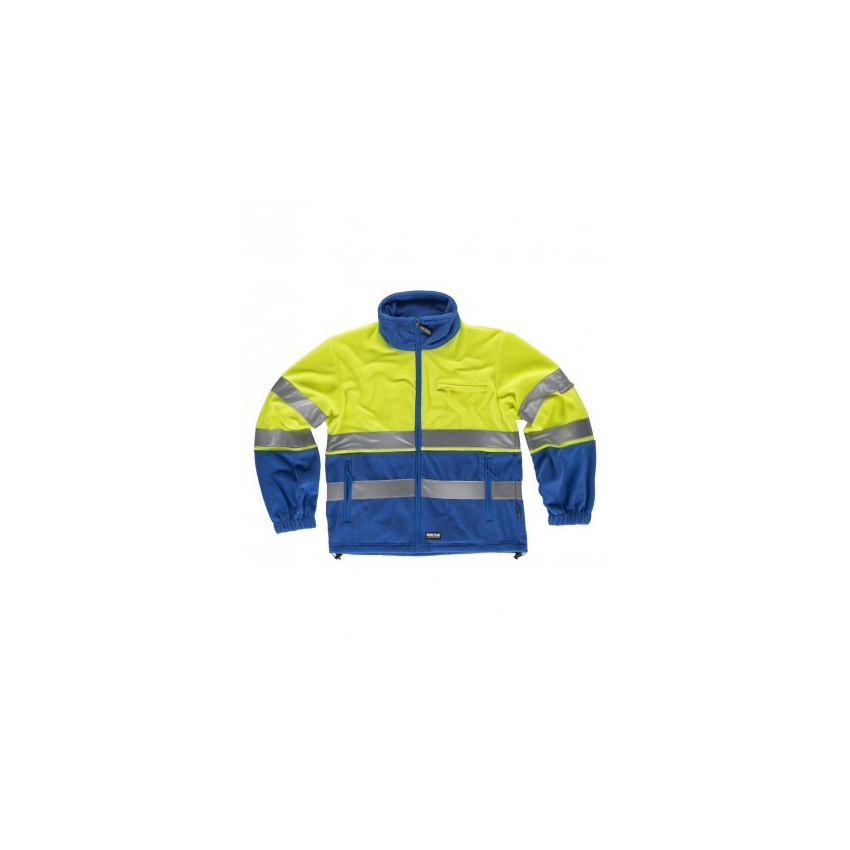CHAQUETA POLAR ALTA VISIBILIDAD BICOLOR MOD C4025