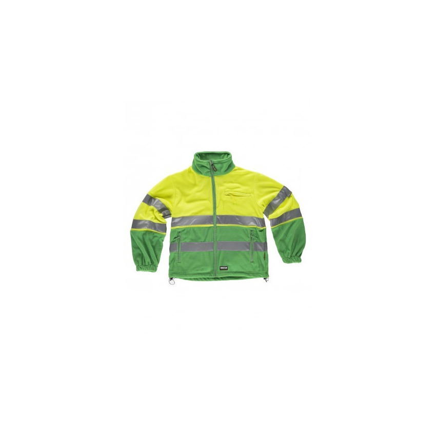 CHAQUETA POLAR ALTA VISIBILIDAD BICOLOR MOD C4025