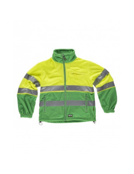 CHAQUETA POLAR ALTA VISIBILIDAD BICOLOR MOD C4025