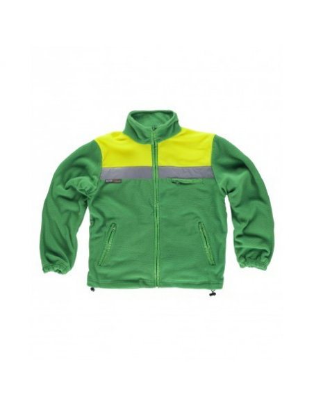 CHAQUETA POLAR ALTA VISIBILIDAD BICOLOR MOD C4030