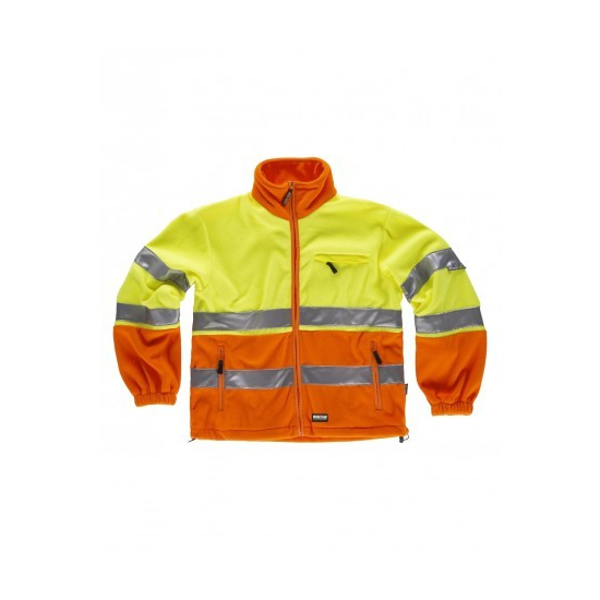 CHAQUETA POLAR ALTA VISIBILIDAD BICOLOR MOD C4026