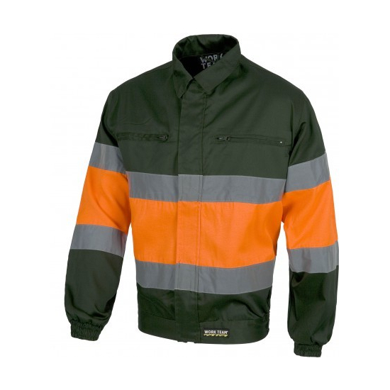 CAZADORA ALTA VISIBILIDAD CIERRE CREMALLERA C4110 2