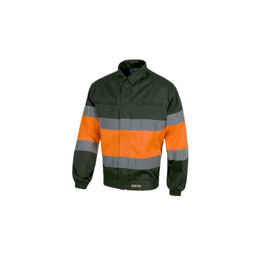 CAZADORA ALTA VISIBILIDAD CIERRE CREMALLERA C4110