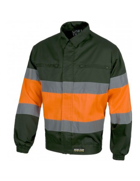 CAZADORA ALTA VISIBILIDAD CIERRE CREMALLERA C4110