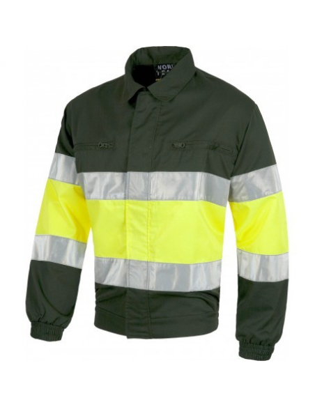 CAZADORA ALTA VISIBILIDAD CIERRE CREMALLERA C4110