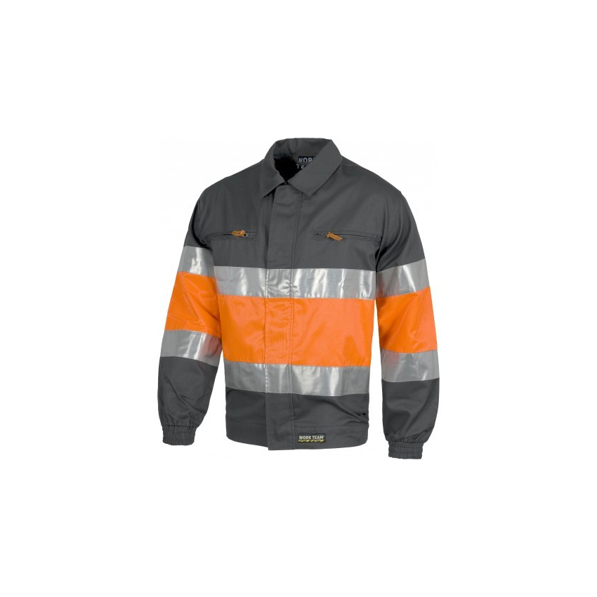 CAZADORA ALTA VISIBILIDAD CIERRE CREMALLERA C4110