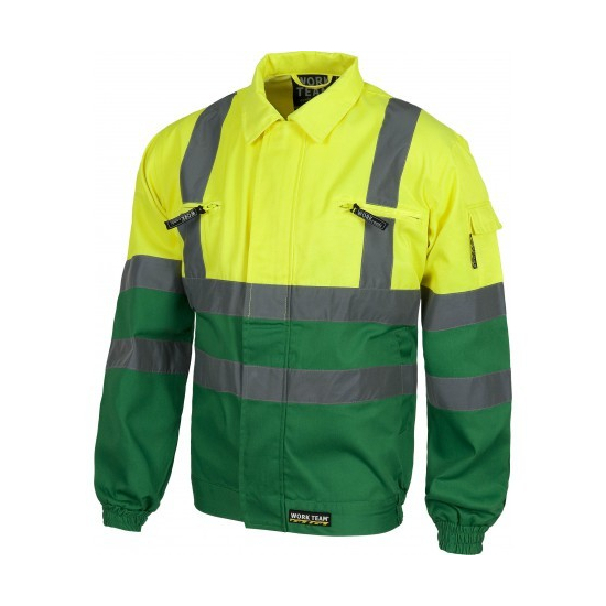 CAZADORA ALTA VISIBILIDAD CIERRE CREMALLERA C3311 2