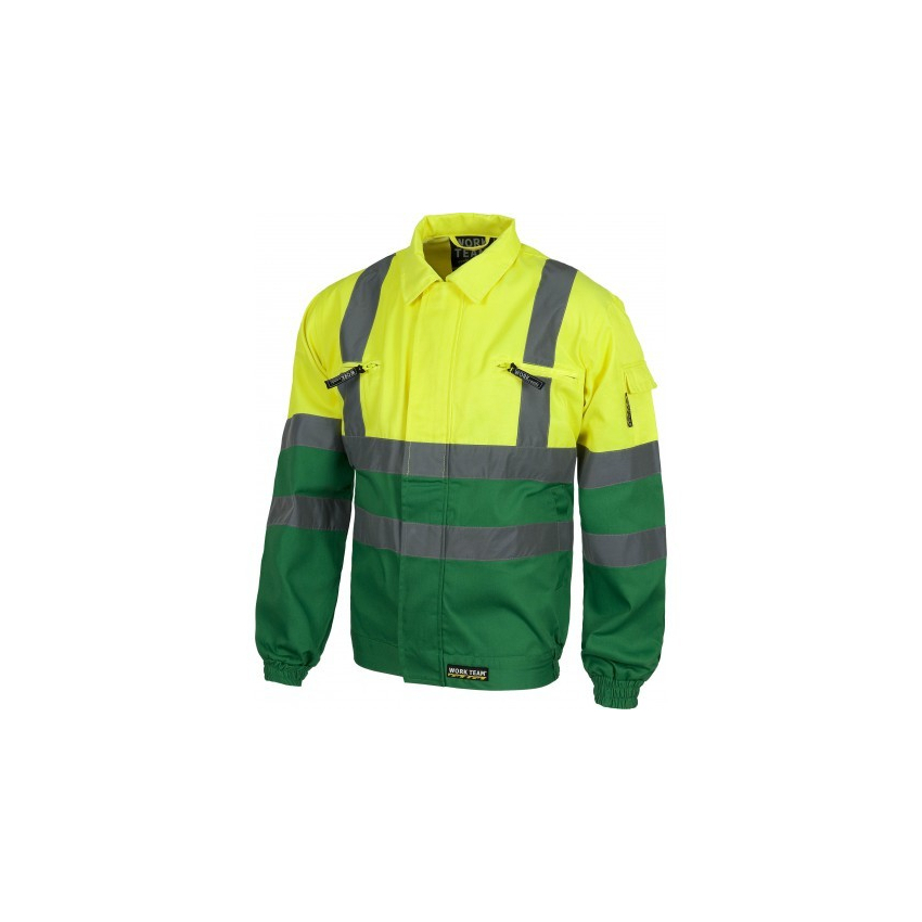 CAZADORA ALTA VISIBILIDAD CIERRE CREMALLERA C3311